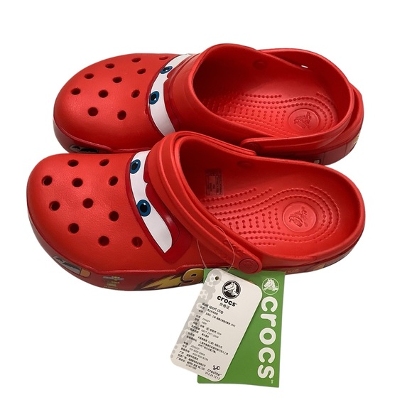 Crocs Unisex-Adult  Disney Pixar Cars Lightning McQueen Clog Limited Ed. - Picture 2 of 6